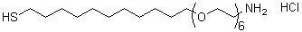 Amino-EG<sub>6</sub>-undecanethiol, hydrochloride
